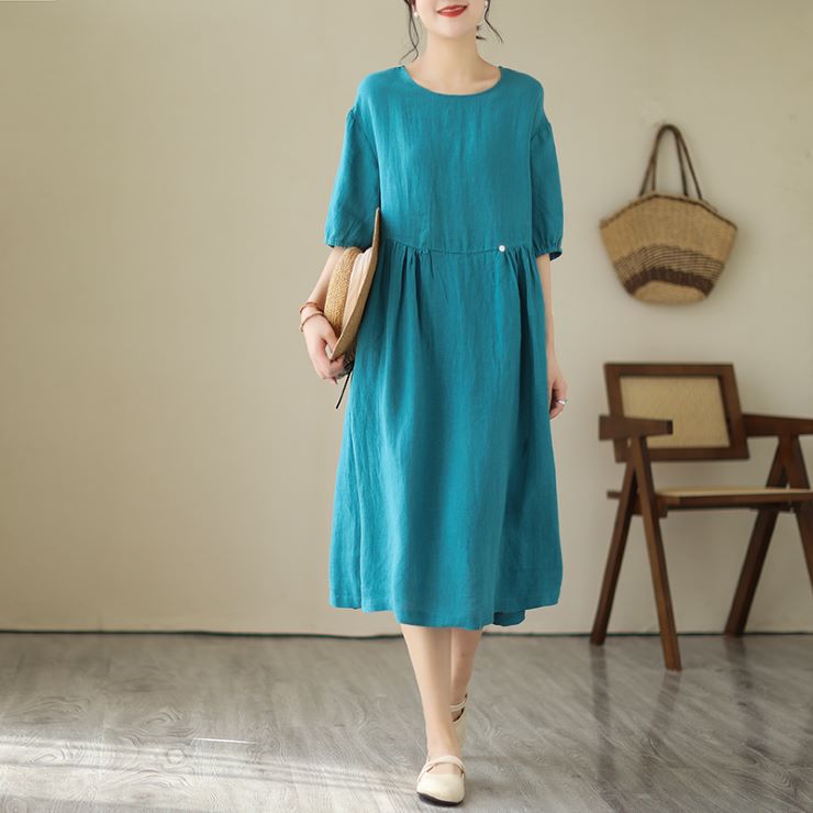 半袖ミディ丈ワンピース ■ ワンピース ドレス ドレス 二次会 結婚式 大人 上品 入園式 卒業式 入学式 OL