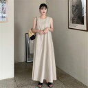 ノースリーブコットンリネンワンピース ■ ワンピース 結婚式 ワンピ 二次会 入学式 入園式 卒業式 大人 上品 OL