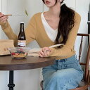 長袖ドッキングニット ■ ニット Knit トップス セーター Sweater