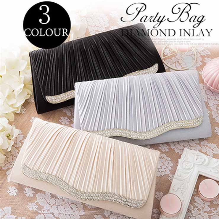 ヘアライン×ラインストーンクラッチバッグ ■ パーティーバッグ クラッチバッグ バッグ Bag ショルダーバッグ パーティバッグ クラッチバッグ 結婚式 二次会 2次会 パーティー レディース レデイス 春夏秋冬 おしゃれ かわいい 大人 パーティードレス ドレス フォーマル