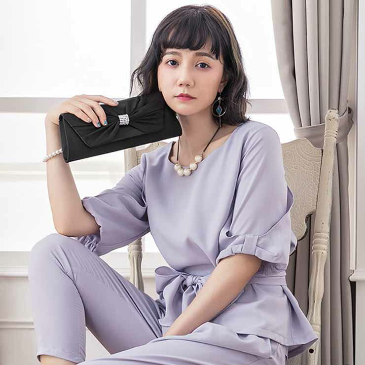 リボン×ビジュークラッチバッグ ■ パーティーバッグ クラッチバッグ バッグ Bag ショルダーバッグ パーティバッグ クラッチバッグ 結婚式 二次会 2次会 パーティー レディース レデイス 女性用 春夏秋冬 おしゃれ かわいい 大人 パーティードレス ドレス フォーマル