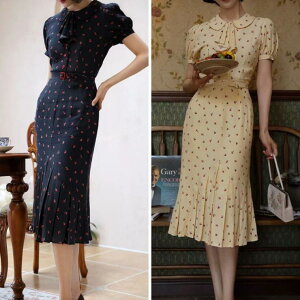 昭和レトロなワンピースが欲しい!通販で買えるおしゃれなヴィンテージ風のおすすめを教えて!