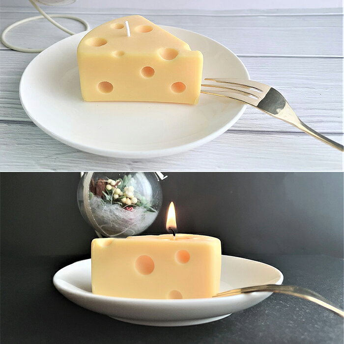 【売り切り】キャンドル チーズ アロマキャンドル 蝋燭 cheese ちーず 1ピース ギ...