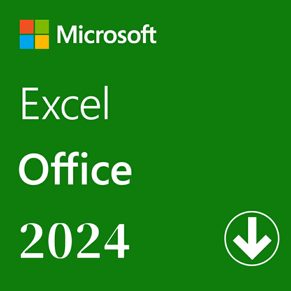 Spreadsheet, Graph - 【当日発送】Microsoft（マイクロソフト） Microsoft Excel 2024（最新 永続版）Office 2024 オンラインコード版 Windows11、10/mac対応