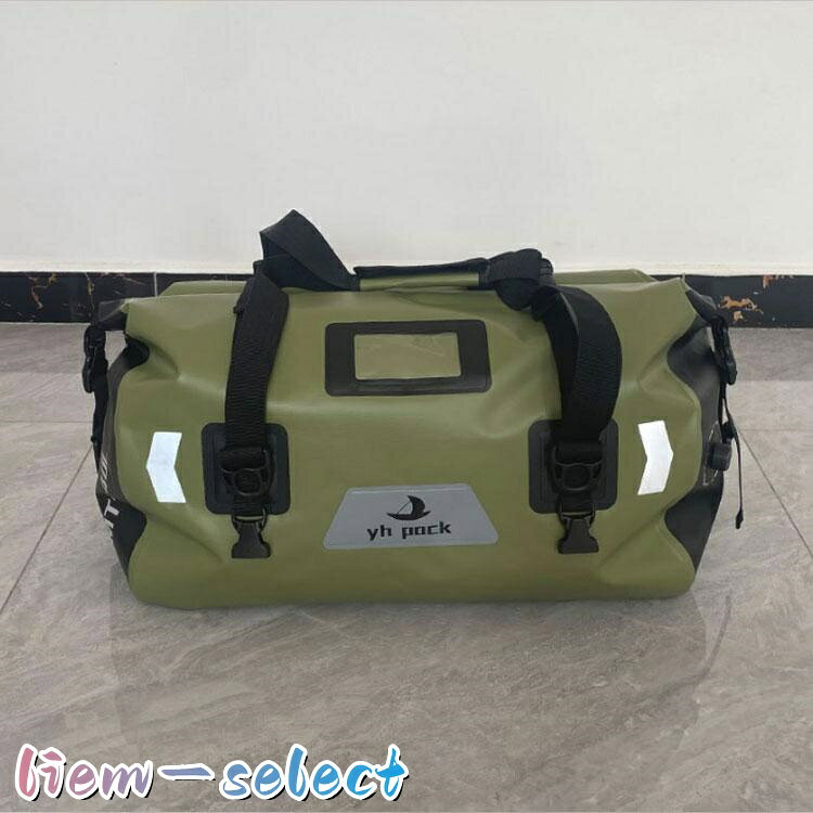 バイク用 ツーリングバッグ 66L 大容量 防水 シームレス 3WAY バイク シートバッグ...