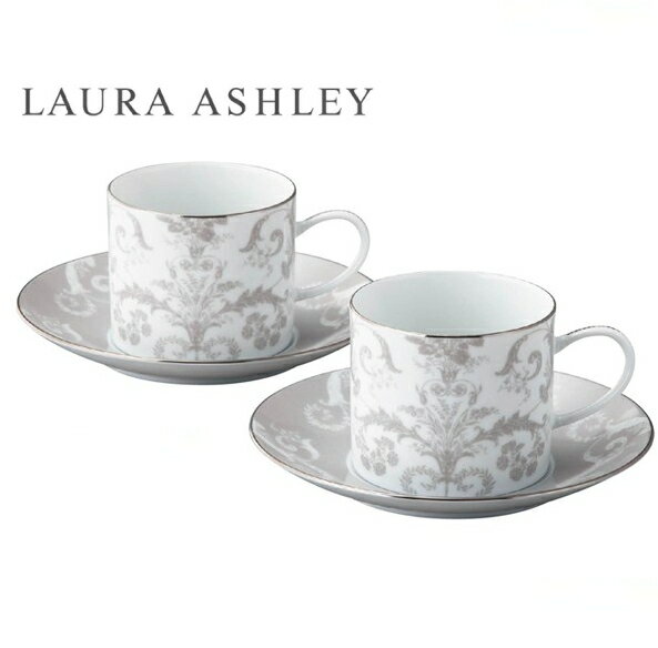 LAURA ASHLEY ローラ　アシュレイジョゼッテ ペアコーヒーセット出産内祝 内祝い お返し プレゼント ご挨拶 ギフト 結婚内祝 快気祝 新築内祝 御祝 御礼 法要 香典返し 粗供養