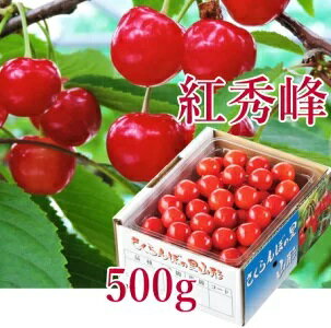 山形県産さくらんぼ 紅秀峰 バラパック詰め 500g(秀品2L以上)送料無料　お中元