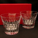 Baccarat（バカラ）クリスタ タンブラーセット（2客）※2022の刻印が無い商品です※食器 タンブラー ロックグラス 贈り物 ガラス baccarat 送料無料 ペア ウイスキー グラス ブランド 還暦 御祝 お祝い プレゼント グラス 記念 結婚祝い 退職祝い