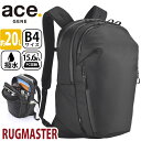 \P10倍/ エース ジーン ビジネスリュック ace.GENE メンズ 正規品 ラグマスター RUGGMASTER リュックサック 通勤 通学 大学生 学生 ...