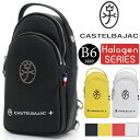 ボディバッグ レディース メンズ CASTELBAJAC カステルバジャック ハロゲン ワンショルダーバッグ ショルダーバッグ 肩掛けかばん クロスボディ ショ...