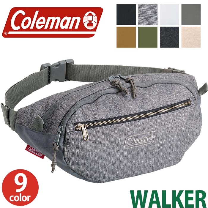 コールマン ショルダーバッグ メンズ Coleman コールマン ウエストバッグ 正規品 ウエスト ボディ ボディバッグ ショルダー ワンショルダー ショルダーバッグ カバン バッグ メンズ レディース 男女兼用 中学生 高校生 大学生 通学 ファッション A5 ウォーカー ウエスト 5