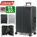 Coleman コールマン キャリーバッグ 大容量 スーツケース LLサイズ フレームキャリー27インチ ハード 旅行 バッグ キャリーケース 大型 フレーム ...