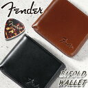 フェンダー 財布 Fender メンズ レディース 二つ折財布 L字ファスナー 二つ折り財布 札入れ 二つ折り 折財布 革小物 メンズ財布 カード収納 レザー ...