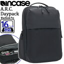 リュック メンズ Incase インケース 正規品 ビジネス ビジネスリュック リュックサック バックパック ビジネスバッグ 通勤用 通勤 学生 通学 かばん A4 B4 MacBook Pro 16インチ PC対応 撥水 ARC Daypack 137213053005