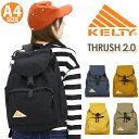 ケルティ リュック メンズ KELTY ケルティ THRUSH 2.0 リュック メンズ レディース 2024 春夏 新作 正規品 リュックサック バックパック デイパック かぶせ フラップタイプ VINTAGELINE ヴィンテージライン 男女兼用 通勤 通学 A4 バッグ コーデュラ おしゃれ スラッシュ2.0 3259254624