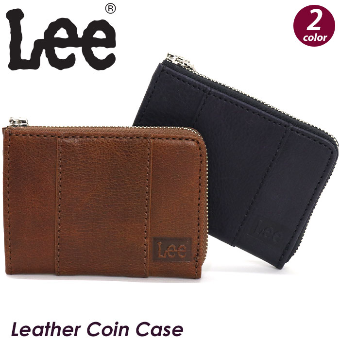 財布 小銭入れ Lee リー cross コインケース 本革 レザー ファスナー ウォレット メンズ レディース ユニセックス 通学 通勤 人気 おしゃれ カジュアル シンプル ブランド コンパクト 320-1891