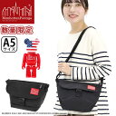 ManhattanPortage }nb^|[e[W V_[obO 胂f BERBRICK xAubN Ki bZW[obO V_[ tbv tbvobO obO ubN  A5 Nylon Messenger Bag Flap Zipper Pocket w MP1603FZPBE@RBRICK23