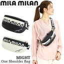 ミラミラン ボディバッグ MILA MILAN ウエストポーチ ワンショルダー ボディーバッグ かばん バッグ サブバッグ コンパクト スリム バイカラー モノ...