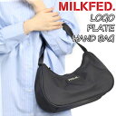 y2024Vz MILK FED. ~NtFh A.M GCG nhobO fB[X | 莝obO q obO Jo ~jobO g[gobO ~jTCY 킢  Vv ubN  LOGO PLATE HANDBAG S v[g nhobO 103241053007