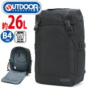 アウトドア プロダクツ OUTDOOR PRODUCTS リュック レディース リュックサック バックパック デイパック かぶせ フラップタイプ 通学 通勤 通学 リュック 通学用 中学生 高校生 学生 部活 旅行 スクール B4 26L PC タブレット 大きめ 22469079(4)