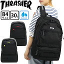 【SALE】 スラッシャー リュックサック THRASHER 30L リュック メンズ レディース 通学 通勤 撥水 消臭ポケット 抗菌ポケット サイドポケット PC A4 B4 バックパック デイパック かばん 女子 スポーツ THR-233