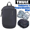 THULE スーリー Subterra 2 PowerShuttle Mini 正規品 ポーチ レディース ガジェットポーチ マルチケース 通勤 仕事 ブラック PCアクセサリー カジュアル 保護 オーガナイザー ケーブル 充電コード バッグインバッグ サブテラ2 パワーシャトル ミニ 3205037(4)