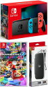 楽天TOWA【無料ラッピング対応】Nintendo Switch Joy-Con（L）/（R） ネオン+マリオカート8 デラックス （ソフト）+ キャリングケース任天堂スイッチ 本体クリスマスクリスマスラッピングお誕生日