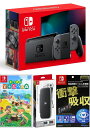 【無料ラッピング対応】Nintendo Switch Joy-Con(L)/(R) グレー+あつまれ どうぶつの森 （ソフト）+ キャリングケース+保護フィルム任天堂スイッチ 本体クリスマスクリスマスラッピングお誕生日