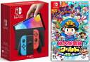 【無料ラッピング対応】Nintendo Switch(有機ELモデル) Joy-Con(L)/(R) ネオン+ 桃太郎電鉄ワールド ~地球は希望でまわってる! ~（ソフト）任天堂スイッチ 本体クリスマスクリスマスラッピングお誕生日