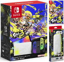 【無料ラッピング対応】Nintendo Switch（有機ELモデル） スプラトゥーン3エディション+ スプラトゥーン3 -Switch～（ソフト）+キャリングケース スプラトゥーン3エディション(画面保護シート付き)任天堂スイッチ 本体クリスマスラッピング