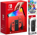 【無料ラッピング対応】Nintendo Switch（有機ELモデル） マリオレッド+ スーパーマリオブラザーズ ワンダー -Switch（ソフト）+ キャリングケース任天堂スイッチ 本体クリスマスクリスマスラッピングお誕生日