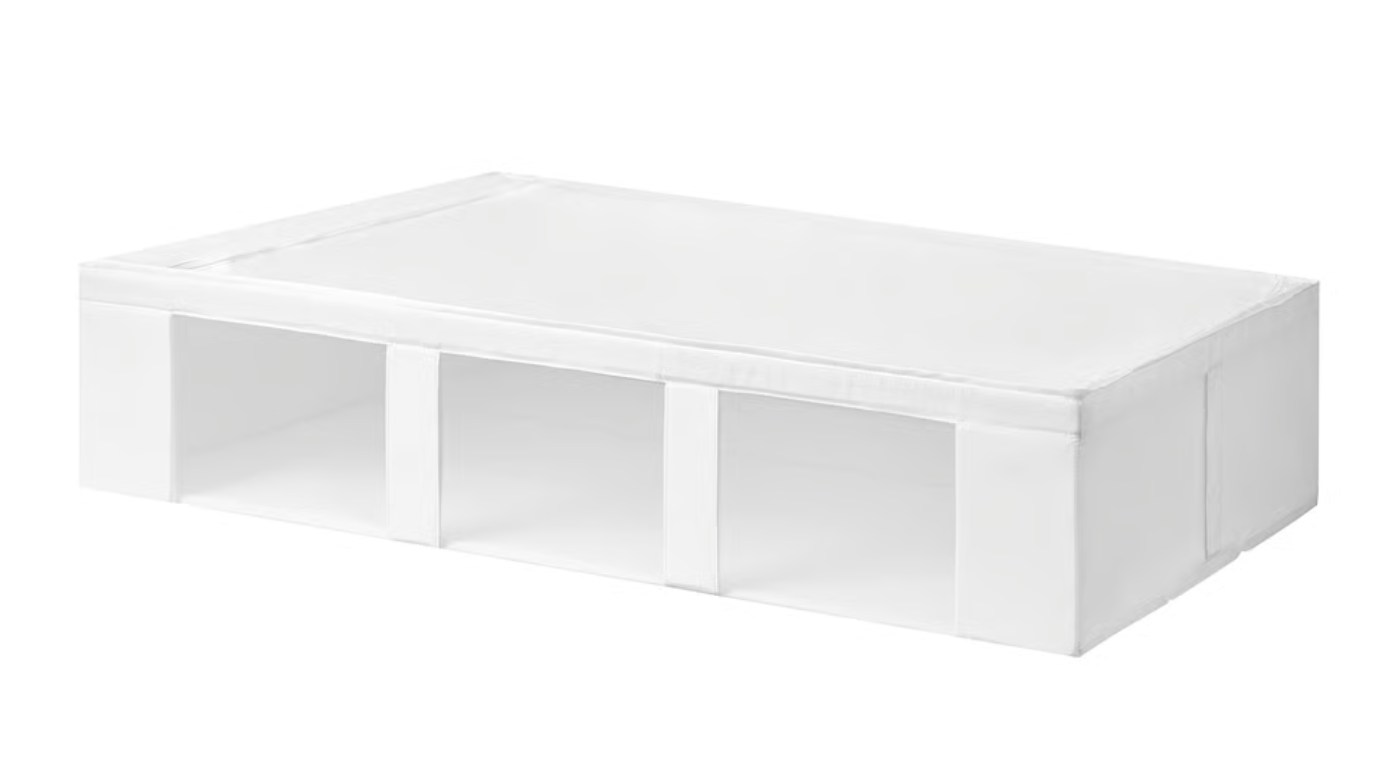 【送料無料】IKEA イケア スクッブ収納ケース メッシュ窓付き, ホワイト, 93x55x19 cm205.733.66