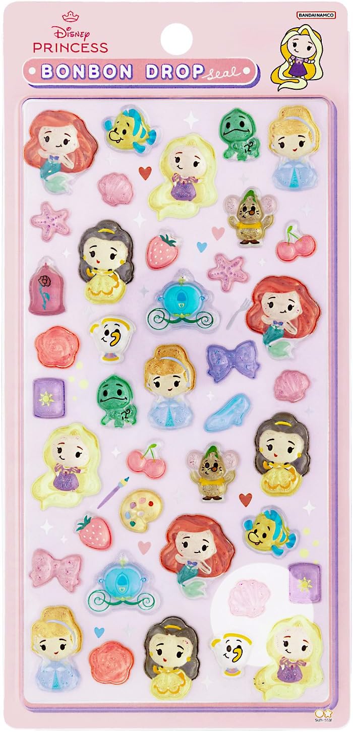【新品】 【正規品】 ボンボンドロップシールディズニープリンセスS8812020サンスター文具(Sun-Star Stationery) お正月子供の日ブラックフライデーお買い物マラソンBONBON DROP