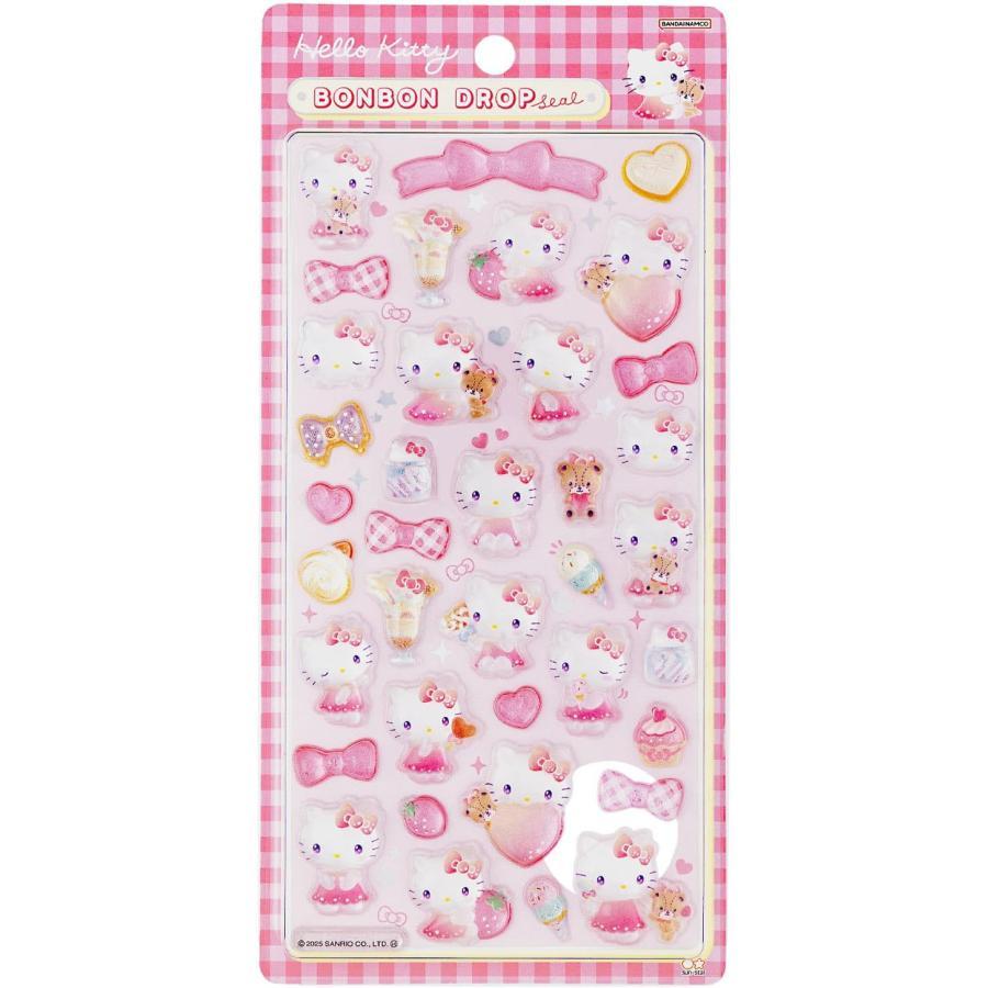 【新品】 【正規品】 ボンボンドロップシールハローキティ ピンク S8812101サンスター文具(Sun-Star Stationery) お正月子供の日ブラックフライデーお買い物マラソンBONBON DROP