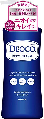【医薬部外品】ロート製薬 デオコ 薬用デオドラント ボディクレンズ 350mL-3 パック