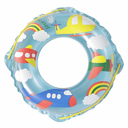 ドウシシャ 浮き輪 ひこうき 50cm 子供用