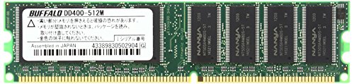 BUFFALO DD400-512M PC3200(DDR400) DDR SDRAM 184P