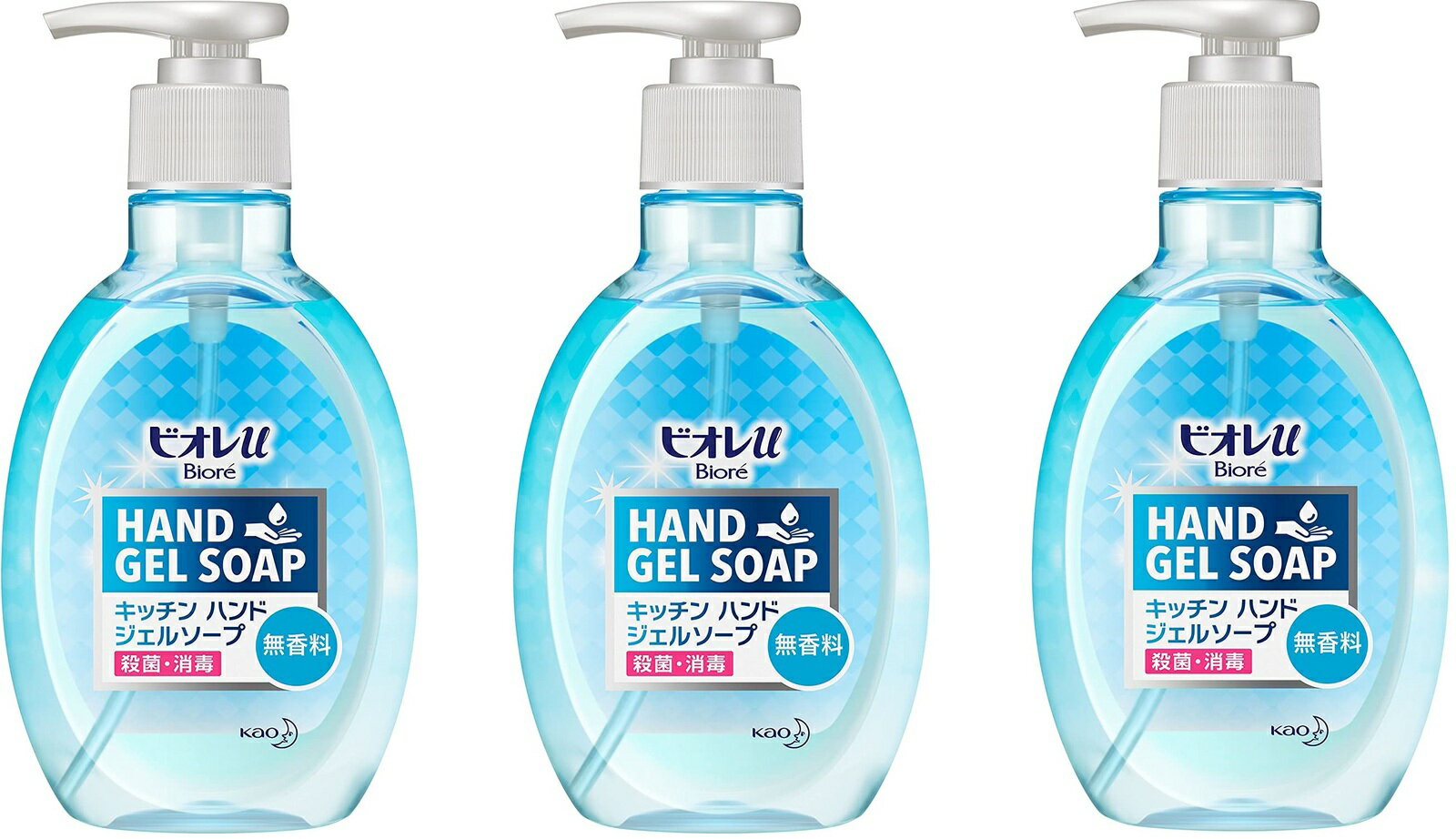 樂天商城 - ビオレu キッチンハンドジェルソープ ポンプ 無香料 × 3個