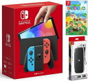 【無料ラッピング対応】Nintendo Switch(有機ELモデル) Joy-Con(L)/(R) ネオン あつまれ どうぶつの森（ソフト） キャリングケース任天堂スイッチ 本体クリスマスクリスマスラッピングお誕生日