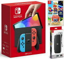 【無料ラッピング対応】Nintendo Switch(有機ELモデル) Joy-Con(L)/(R) ネオン スーパーマリオ 3Dコレクション（ソフト） キャリングケース任天堂スイッチ 本体クリスマスクリスマスラッピングお誕生日