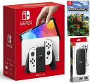 楽天TOWA【無料ラッピング対応】Nintendo Switch（有機ELモデル） Joy-Con（L）/（R） ホワイト+Minecraft （マインクラフト） （ソフト）+ キャリングケース任天堂スイッチ 本体クリスマスクリスマスラッピングお誕生日