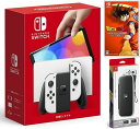 楽天TOWA【無料ラッピング対応】Nintendo Switch（有機ELモデル） Joy-Con（L）/（R） ホワイト+ ドラゴンボールZ KAKAROT + 新たなる覚醒セット（ソフト）+ キャリングケース任天堂スイッチ 本体クリスマスクリスマスラッピングお誕生日