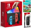 【無料ラッピング対応】Nintendo Switch(有機ELモデル) Joy-Con(L)/(R) ネオン+ ミートピア(ソフト)+ キャリングケース任天堂スイッチ 本体クリスマスクリスマスラッピングお誕生日(2)