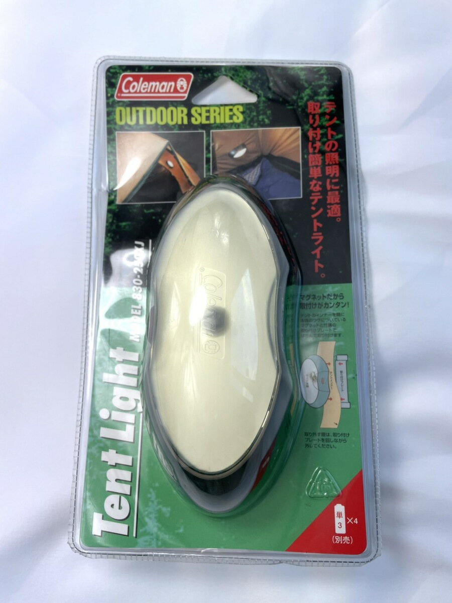 Coleman(コールマン)テントライト 単三電池式　アウトドアOUTDOOR SERIES　Tent Light MODEL 830-250XJ