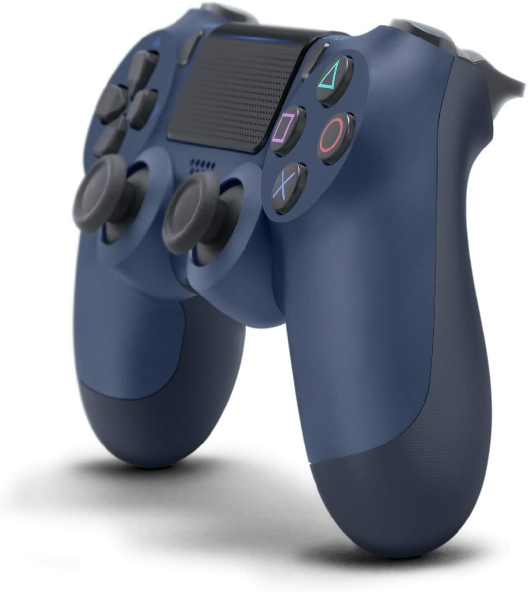 【限定版】純正 ワイヤレスコントローラー (DUALSHOCK 4) ミッドナイト・ブルー+CY...
