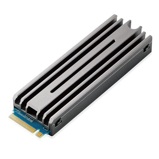 エレコム 内蔵SSD 1TB M.2 2280 PCIe Gen4 x4 [PS5専用設計のヒートシンク付属 取付用ドライバー付] ESD-IPS1000G