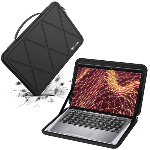 Smatree M27T 13インチ ハード保護 ノートPCスリーブケース 耐衝撃パソコンケース PCバッグ 撥水 通勤 通学 就活(X8020T)