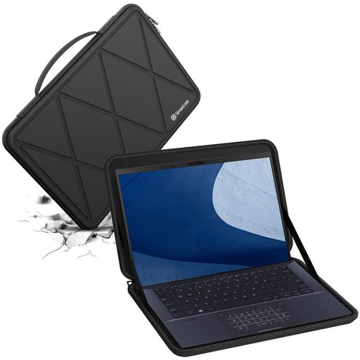 【仕様】スリーブ品番:M39T/X8029T、スリーブ内寸:33.5x21.8x2 cm(13.19x8.58x0.79 インチ)、スリーブ外寸:35.3x24.5x2.7 cm(13.9x9.65x1.06 インチ)、重量:約475 グラム 【互換性】14 インチ Lenovo IdeaPad 4G LTE; 14 インチ ASUS Chromebook CX9 CX9400/Chromebook Flip CX5 CX5400/Zenbook 14 UX425; 14 インチ ACER Spin 3 SP314-55-34UR/SP314-55N-76EX 【衝撃防止】ハードスリーブ本体に強化された衝撃吸収パッド層を内蔵。バックパックやスーツケースに収納した際の不意の衝突や偶発的な傷付きから、ノート PC をしっかり防御します 【撥水・耐久性】280g高密度ナイロンライクラ素材を採用。表面の撥水加工が水しぶきを効果的に防ぎ、汚れてもそのまま洗濯可能で、お手入れは簡単です。 【ブランド理念と選び方】Smatreeは、すべてのノートパソコンに「ぴったりの保護」を追求するパイオニアブランドです。