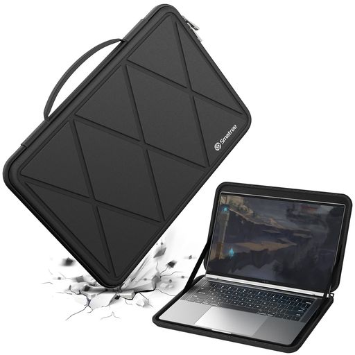 【仕様と選び方】スリーブ品番:M88/X8286、スリーブ内寸:37.5x25.8x2.5 cm(14.76x10.16x0.98 インチ)、スリーブ外寸:39.3x28.5x3.4 cm(15.47x11.22x1.34 インチ)、重量:約678 グラム。Smatreeは、2,000機種以上に対応した100種類以上の精密サイズを開発。お客様のPCに最適なスリーブがわからない場合は、商品詳細ページの「15.6 インチノートパソコンスリーブ 対応機種一覧」 をご確認ください。簡単に最適な一つを見つけることができます。 【互換性】15.6 インチ GIGABYTE G5 GE/KE/ME、GIGABYTE G5 KF 2024/G5 MF 2024/G5 KF5 【360°全方位保護】一体成型EVAハードシェルを採用し、内蔵の強化クッション層と組み合わせることで、落下や衝撃、擦り傷からしっかりガード。外力を均等に分散し、優れた耐衝撃性能を発揮します。さらにホコリや水滴の侵入も防止。長期間の使用でも型崩れしにくく、大切なノートパソコンをしっかり守ります。
