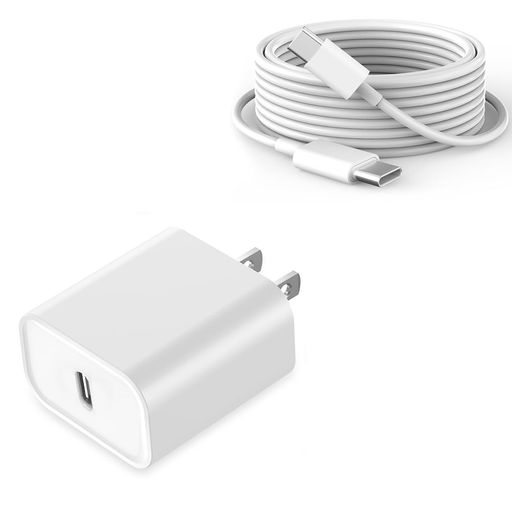 【iPhone17充電ケーブル 1m】PD充電器セットは1m アイフォン17/16用USB-C ケーブルを同梱しています。高品質の4芯銅線を採用し、効率的に充電時間を節約します。最も耐久性優れるPVCで作られて、数千回以上の折り曲げテストに合格しました。USB-C 充電ケーブルは自動チップ認識機能を備え、iOSバージョンで完全にサポートされます。